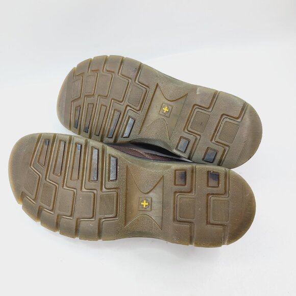 Dr. Martens Men\'s Dark Brown Bryce Leather‎ Slip-On Loafer Shoes Size US 10